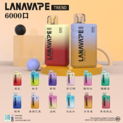 LANA TREND 6000 PUFFS LANA一次性6000口拋棄式電子煙 32 LANA TREND 6000 PUFFS LANA一次性6000口拋棄式電子煙 商品圖片