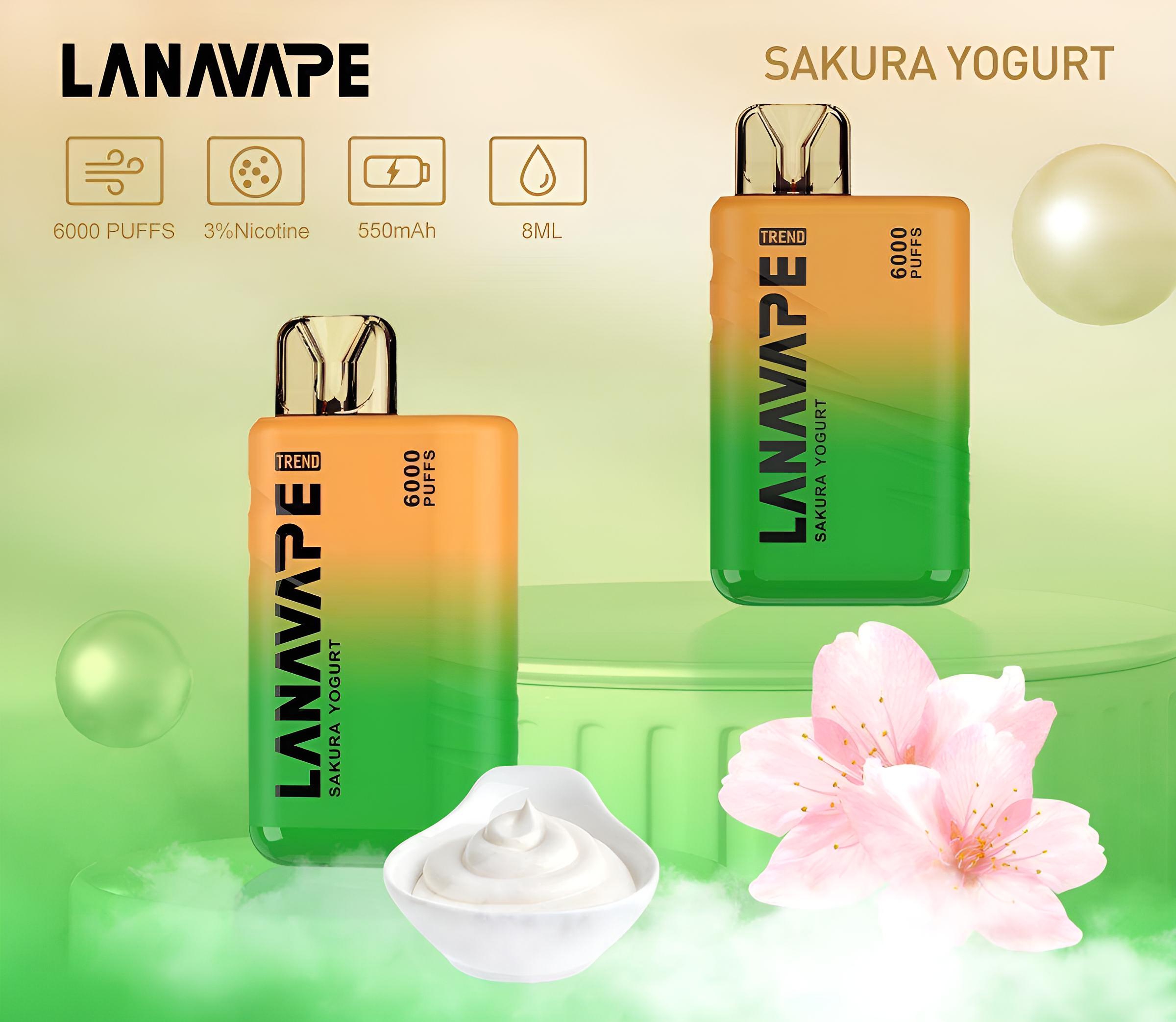 LANA TREND 6000 PUFFS LANA一次性6000口拋棄式電子煙 3 lana6000口