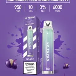 VP Turbo 6000 Puffs 拋棄式電子煙 一次性霧化桿 7 vp 6000口