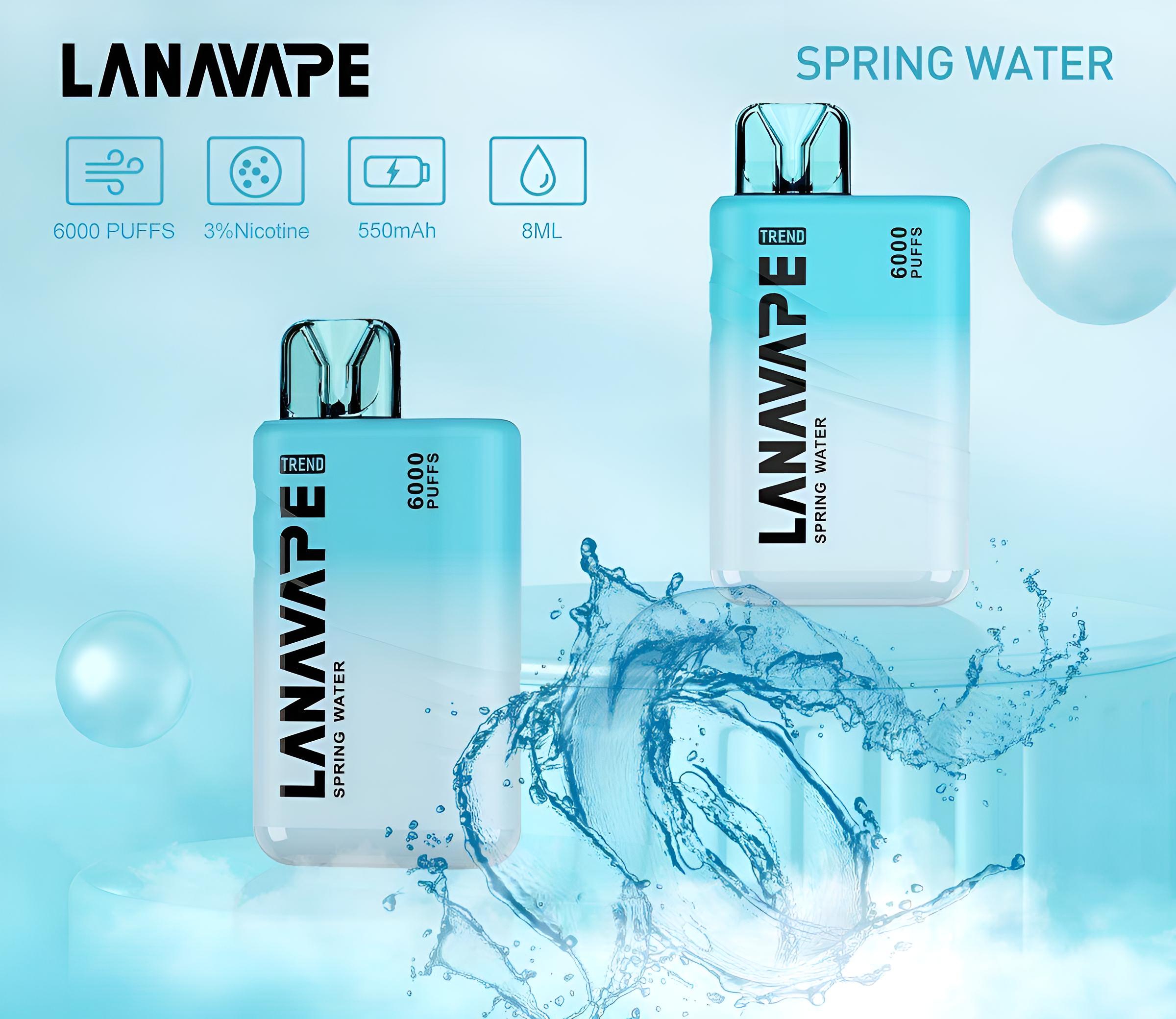 LANA TREND 6000 PUFFS LANA一次性6000口拋棄式電子煙 2 lana6000口抛弃式电子烟