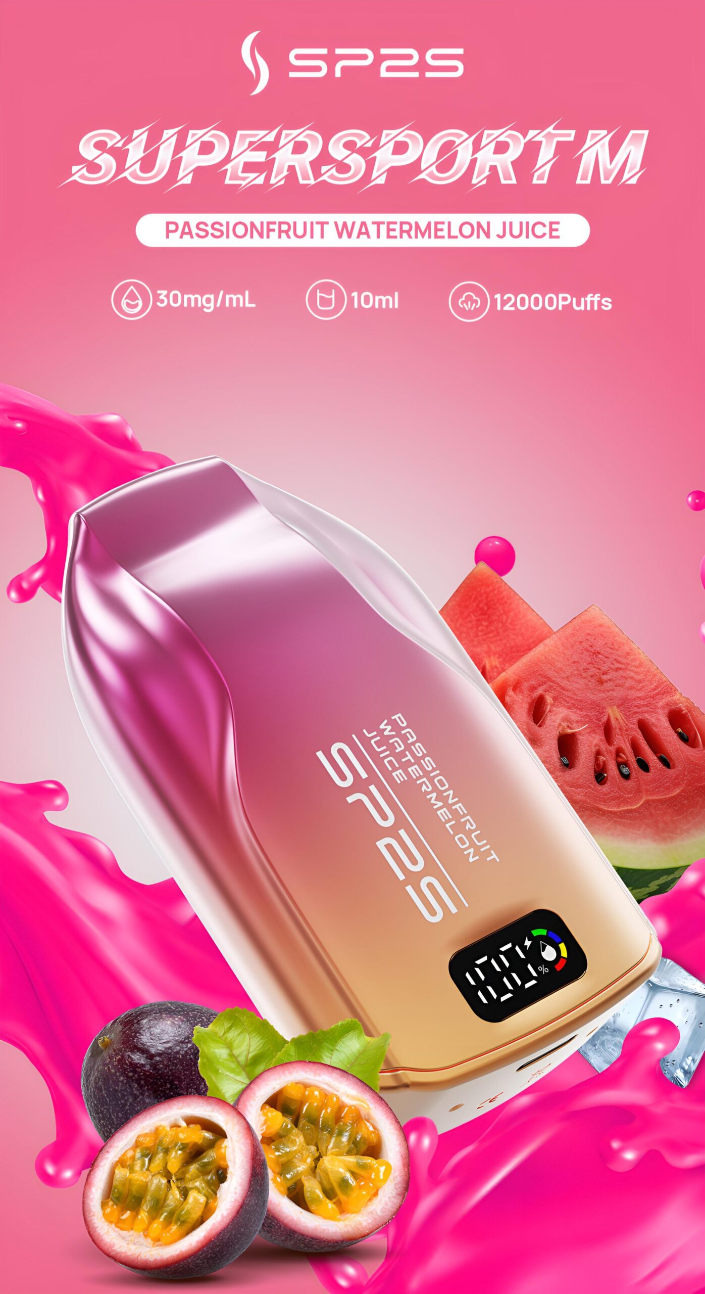 SP2S 9000 PUFFS | 3%尼古丁 | 拋棄式電子煙 | 澳洲版 台灣現貨 2 sp2s 12000口