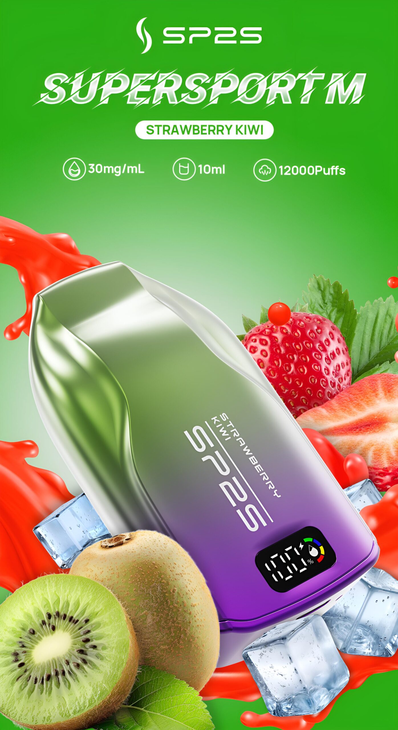 SP2S 9000 PUFFS | 3%尼古丁 | 拋棄式電子煙 | 澳洲版 台灣現貨 3 sp2s拋棄式電子煙