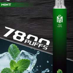 Mso 7800 Puffs拋棄式電子煙 爅嘶大容量7800口一次性煙桿 新品上市 7 薄荷海报