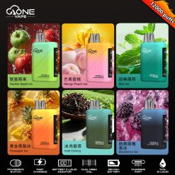 AONE Crystal X 水晶二代 12000口抛棄式電子煙 一次性電子菸 現貨