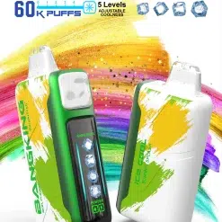 💨 Bangking Ice Cool 60000 Puffs:60k口超大容量、五檔涼度可調拋棄式電子煙 買五送一 23 Bangking 60000 Puffs 拋棄式電子煙