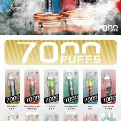 Hebat 7000 Puffs煙桿 喜貝7000口抛棄式電子煙 32 Hebat 7000 Puffs煙桿 喜貝7000口抛棄式電子煙 商品圖片