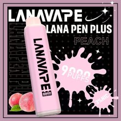 LANA 9000口拋棄式電子煙 桃子