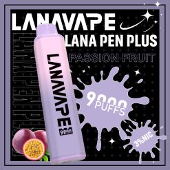 LANA 9000口拋棄式電子煙 百香果