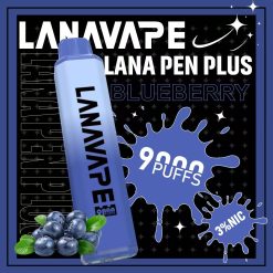 LANA 9000口拋棄式電子煙 藍莓