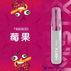 MIST X 鴨嘴獸拋棄式電子煙 一次性大容量 6500口 台灣現貨 711到付 29 MISTX TE6500 鴨嘴獸莓果 scaled 1