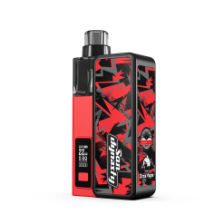 虎鯨Orca San Dynasty註油主機 可替換14500電池 1000mAh 22W 2ml開放式空倉 22W 輸出 14 San Dynasty 小海豚 30W電子煙主機 櫻桃紅