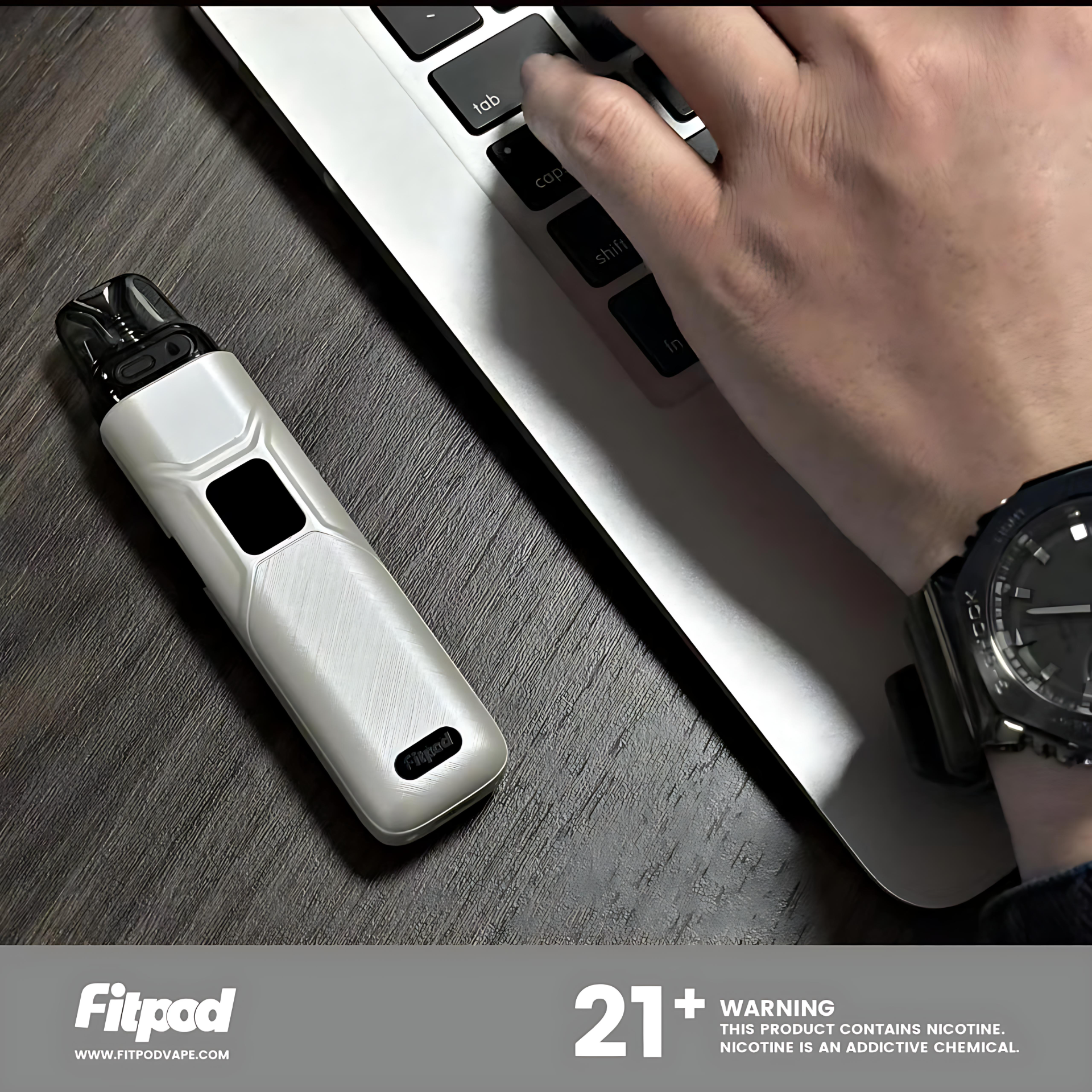 🔥FITPOD O‑SHADOW SE 小煙主機|30W大功率・兼容小蠻牛彈倉 2 🔥FITPOD O‑SHADOW SE 小煙主機|30W大功率・兼容小蠻牛彈倉:圖片 2