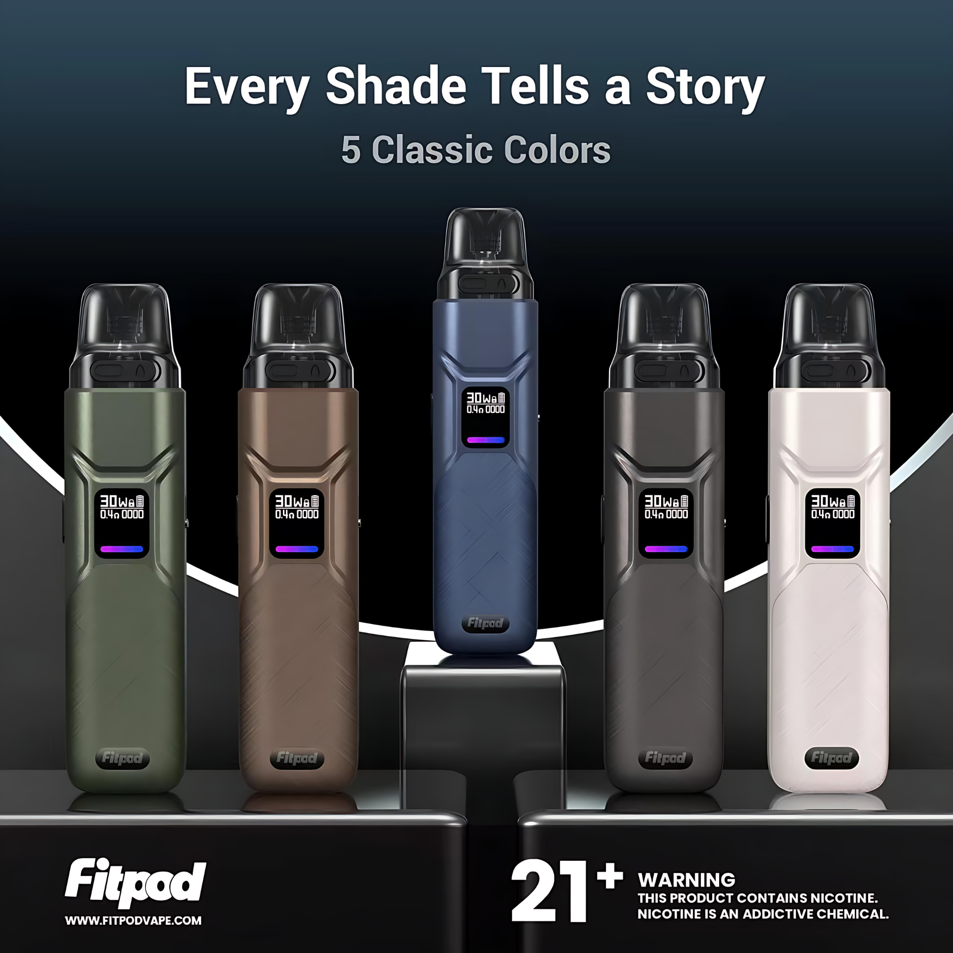 🔥FITPOD O‑SHADOW SE 小煙主機|30W大功率・兼容小蠻牛彈倉 1 🔥FITPOD O‑SHADOW SE 小煙主機|30W大功率・兼容小蠻牛彈倉