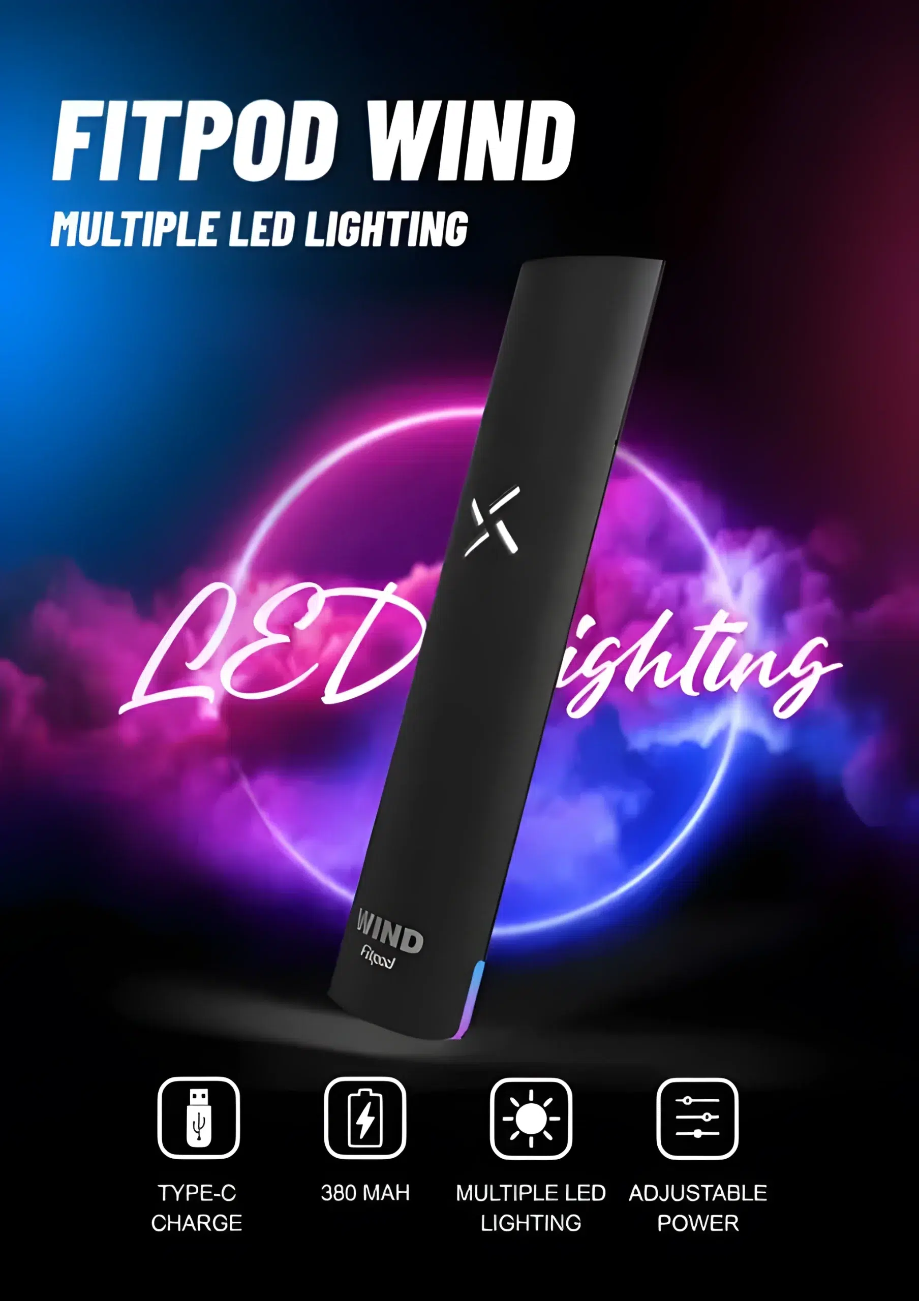 Fitpod Wind氣流煙桿/四擋調節霧化桿/通用RELX一代 SP2 LANA/711到付 6 Fitpod Wind氣流煙桿/四擋調節霧化桿/通用RELX一代 SP2 LANA/711到付:圖片 6