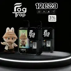 Fog Trap 12000 Puffs 動漫聯名拋棄式電子煙 蠟筆小新 × Labubu 大容量一次性電子煙 5 fog trap 12000 puffs labubu拋棄式電子煙