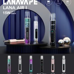 LANA AIR1 主機推薦｜一代通用煙桿｜6.0W-15.0W可調功率｜高顏值台灣現貨