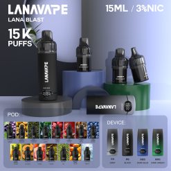 LANA BLAST 15K 電子煙|15ml超大容量 15000 Puffs|買三顆送主機