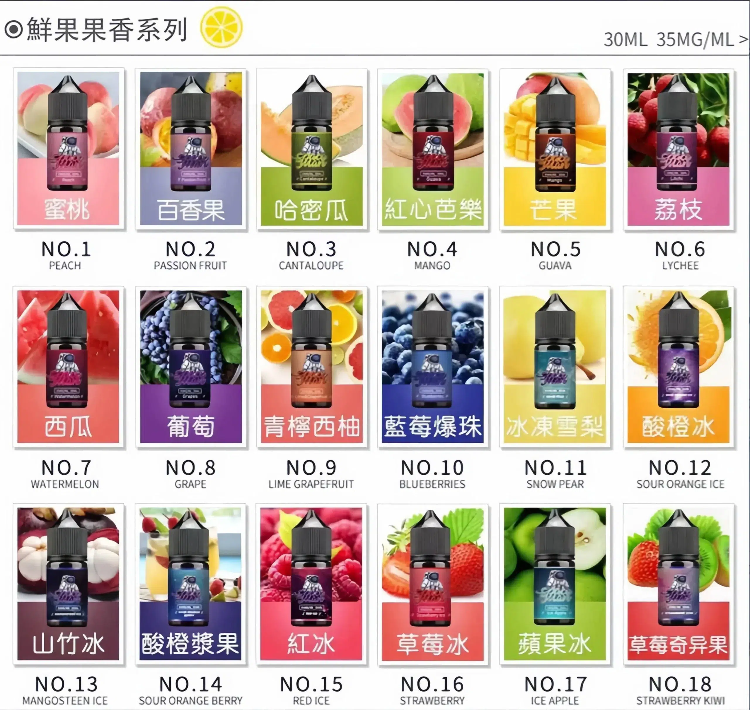 太空人煙油 SPACEMAN菸油推薦 丁鹽小煙油 30ml/35mg 台灣電子菸批發 4 太空人煙油 SPACEMAN菸油推薦 丁鹽小煙油 30ml/35mg 台灣電子菸批發:圖片 4