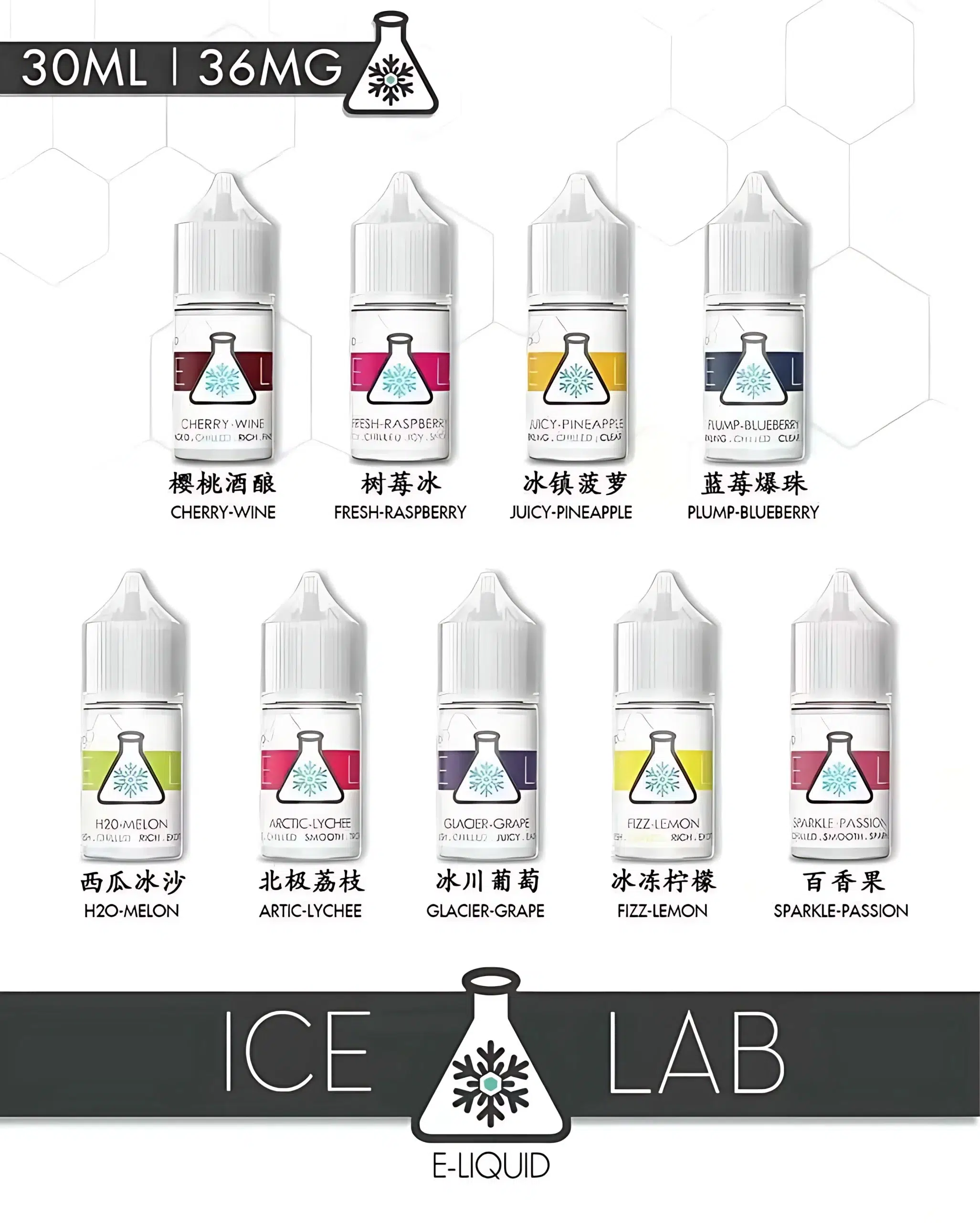 ICE LAB冰凍實驗室/30ML小煙主機專用煙油/36MG尼古丁 現貨 1 ICE LAB冰凍實驗室/30ML小煙主機專用煙油/36MG尼古丁 現貨