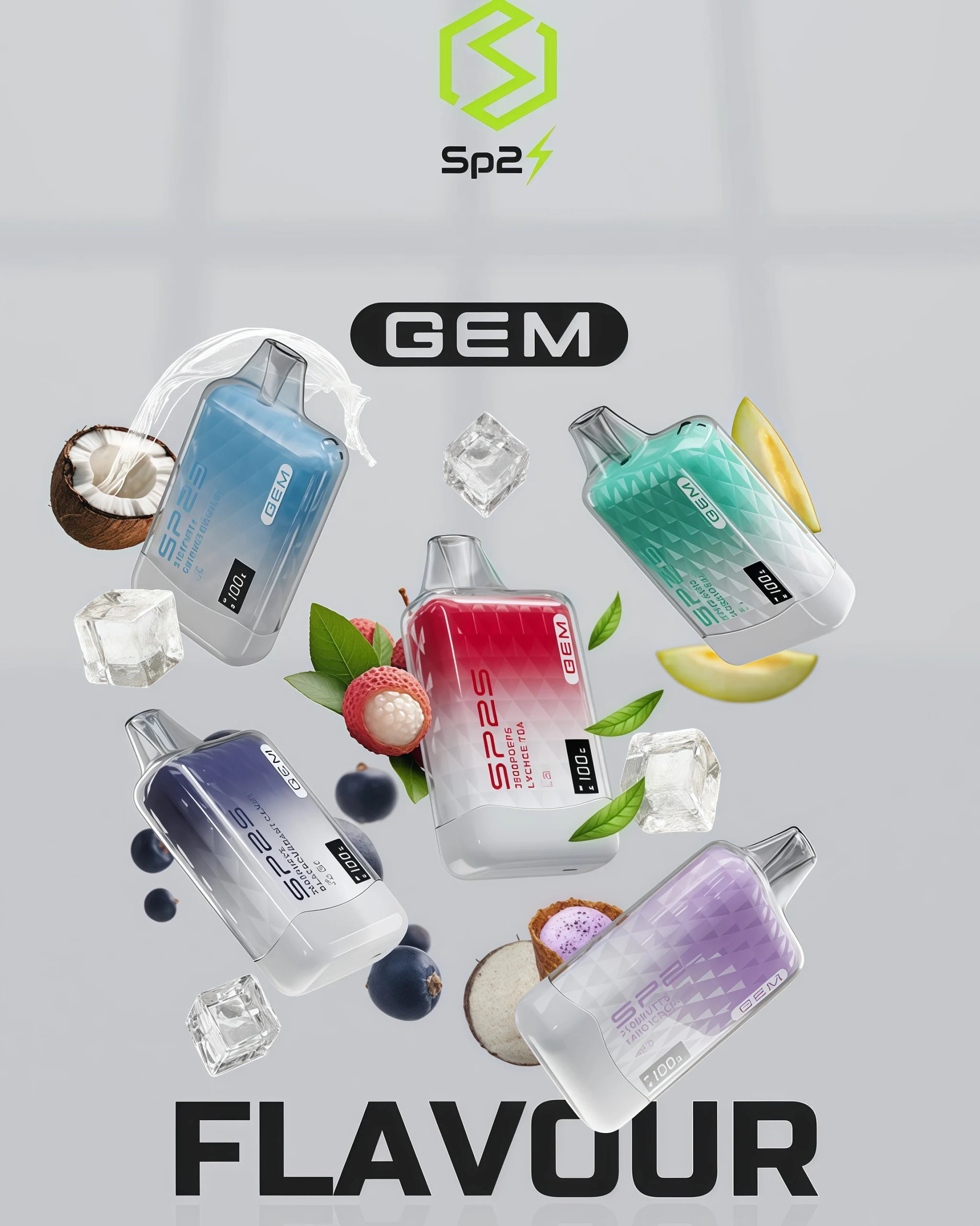 全新上市 SP2S GEM 9000 PUFFS拋棄式電子煙 思博睿一次性煙桿 現貨 2 全新上市 SP2S GEM 9000 PUFFS拋棄式電子煙 思博睿一次性煙桿 現貨:圖片 2